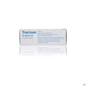Tracrium amp inj 10x 25 mg x 2,5 ml