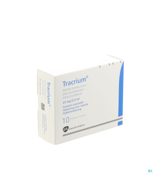 Tracrium amp inj 10x 25 mg x 2,5 ml