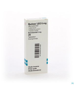 Burinex comp  20 x 5 mg