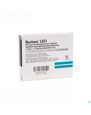 Burinex amp  5 x 2 mg/4 ml