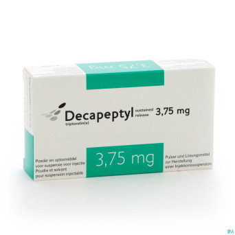 Decapeptyl sr  3,75mg fl lyo im sol