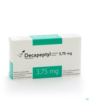 Decapeptyl sr  3,75mg fl lyo im sol