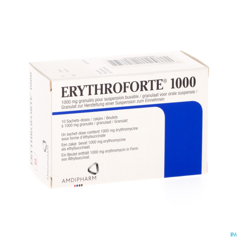 Erythroforte 1000 pulv 10 x 1 g