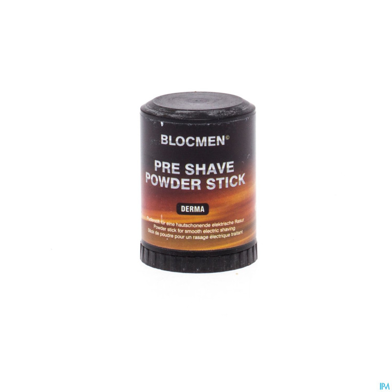 Bloc men pre shave stick noir    50g