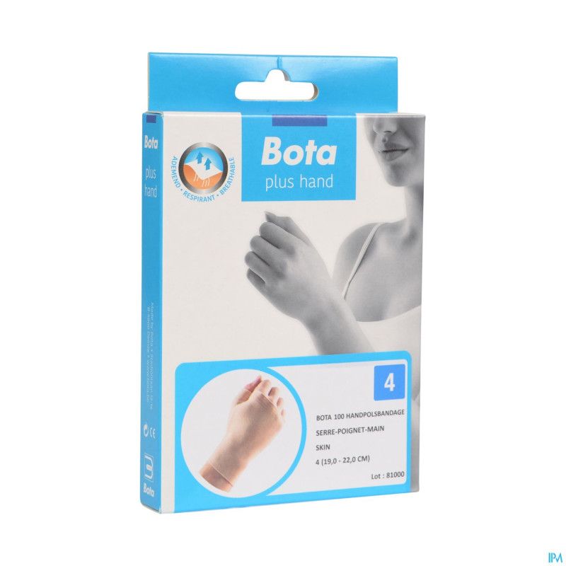 Bota serre-poignet-main+pouce 100 skin n4