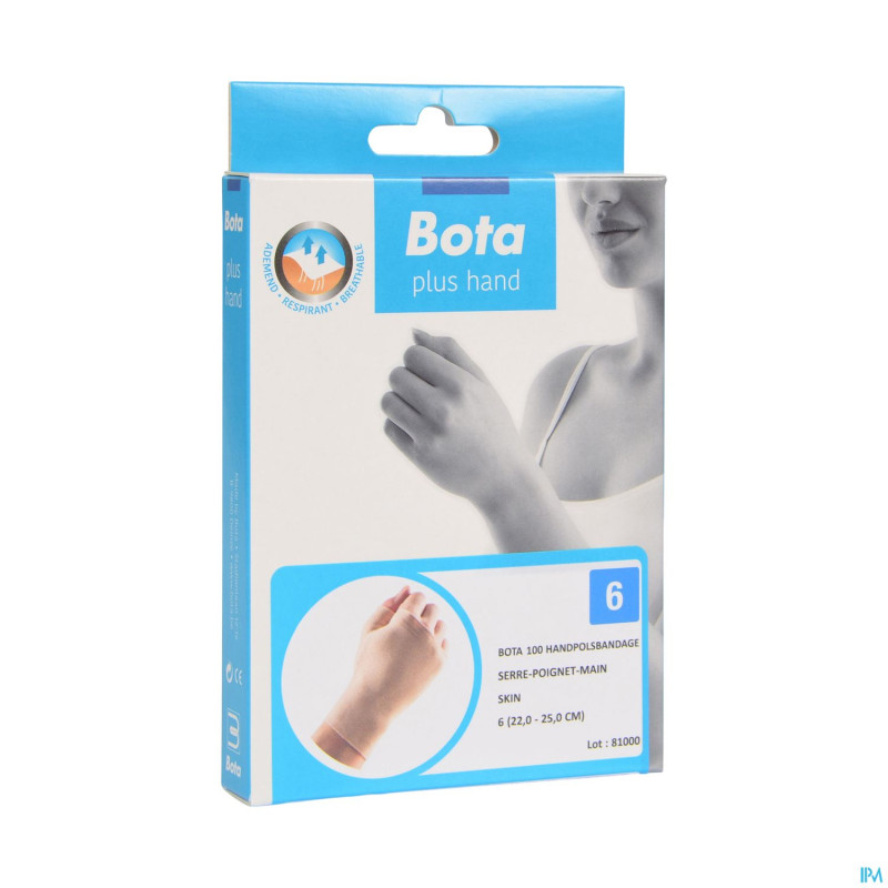 Bota serre-poignet-main+pouce 100 skin n6