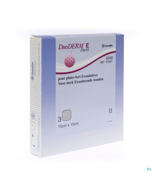Duoderm e hydroact 3 15x15cm h 7647