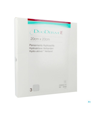 Duoderm e hydroact 3 20x20cm h 7663