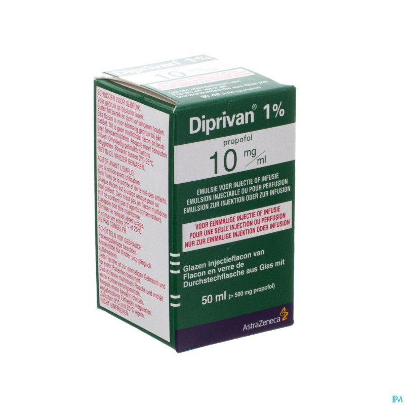 Diprivan 1% fl iv 50 ml 10 mg/ml