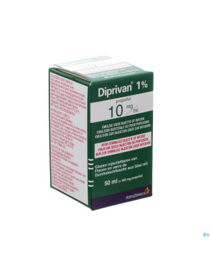 Diprivan 1% fl iv 50 ml 10 mg/ml