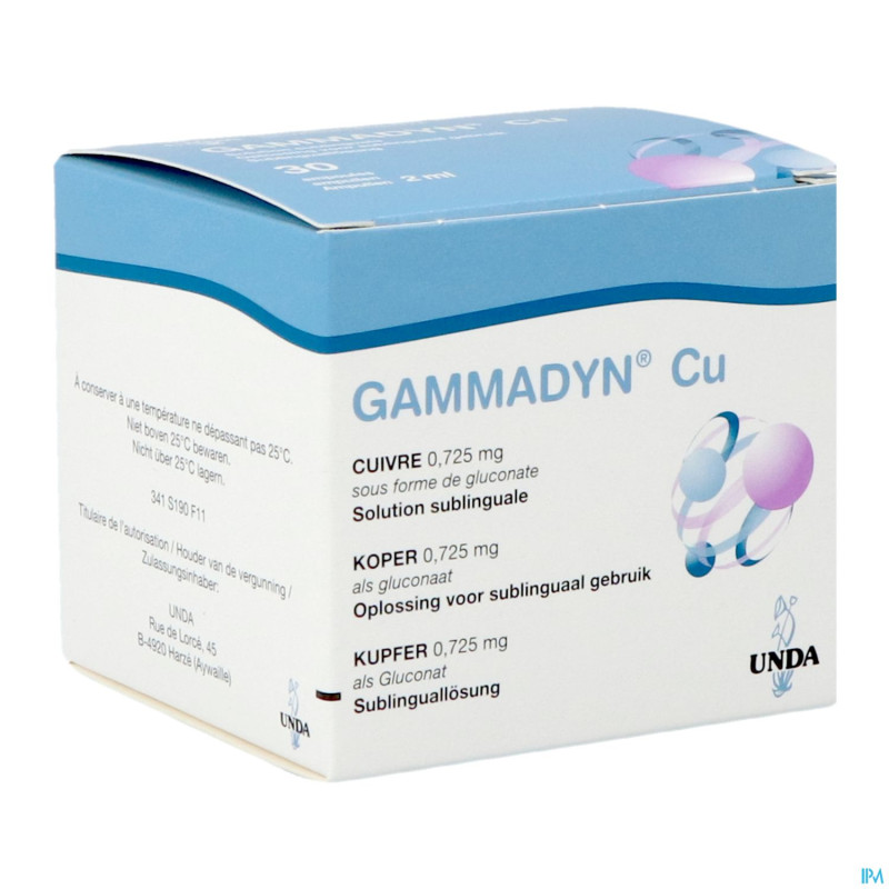 Gammadyn amp 30 x 2 ml cu    unda
