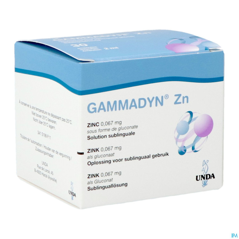 Gammadyn amp 30 x 2 ml zn    unda