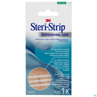 Steri-strip 3m ster   6,0mmx 38mm bte 1x 6 1542p-1