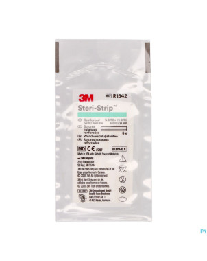 Steri-strip 3m ster   6,0mmx 38mm bte 1x 6 1542p-1