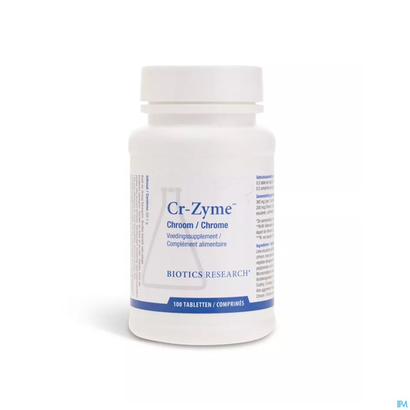 Cr zyme gtf biotics    comp 100