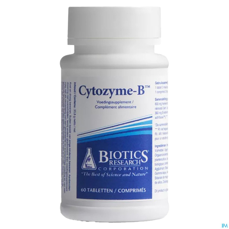 Cytozyme b biotics    comp  60