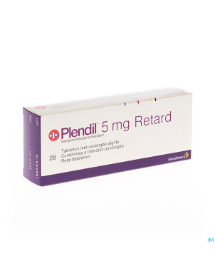 Plendil  5mg retard comp 28 x  5 mg