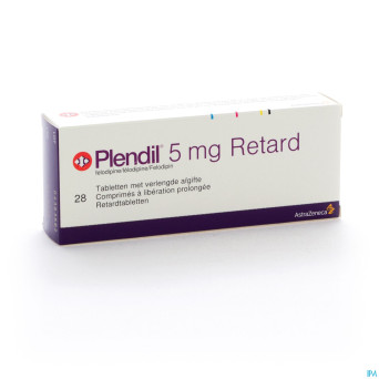 Plendil  5mg retard comp 28 x  5 mg