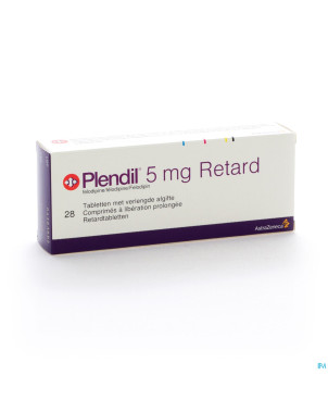 Plendil  5mg retard comp 28 x  5 mg