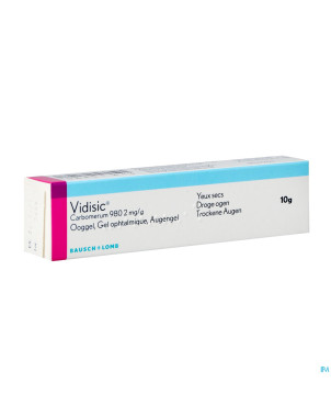Vidisic ooggel - gel oculaire 10 gr