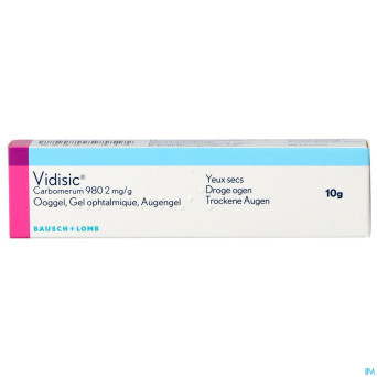 Vidisic ooggel - gel oculaire 10 gr