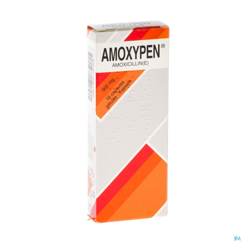 Amoxypen caps  16 x 500 mg