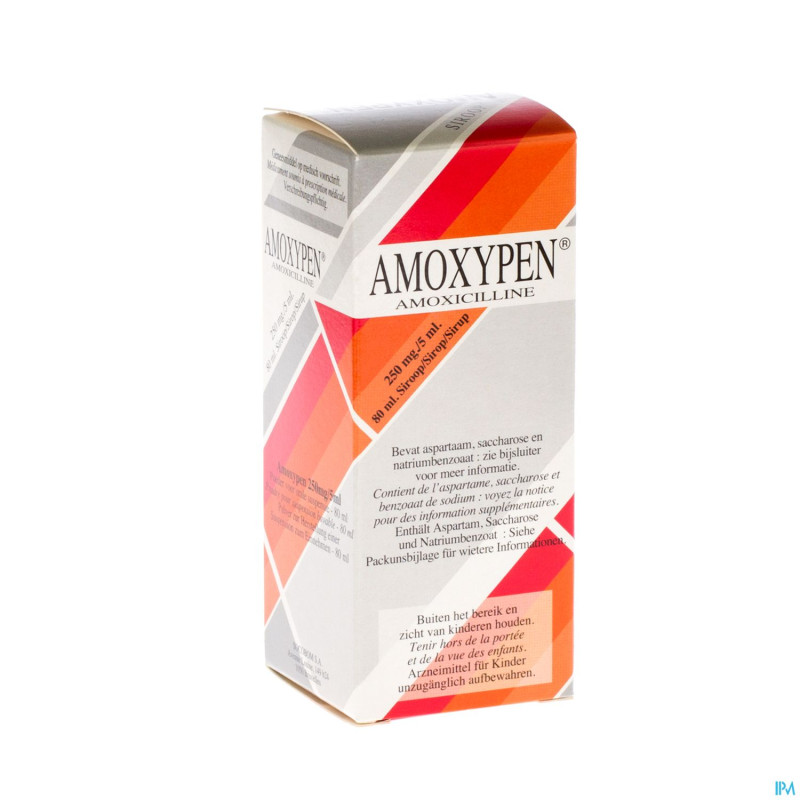 Amoxypen sir pulv  1x100ml 250mg/5ml
