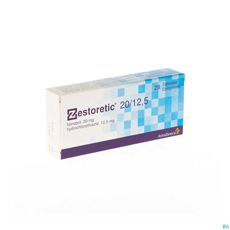 Zestoretic comp 28 x 20 mg/12,5 mg