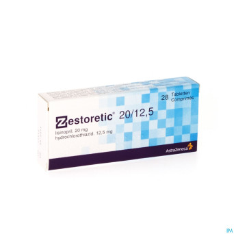 Zestoretic comp 28 x 20 mg/12,5 mg