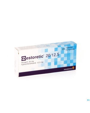 Zestoretic comp 28 x 20 mg/12,5 mg