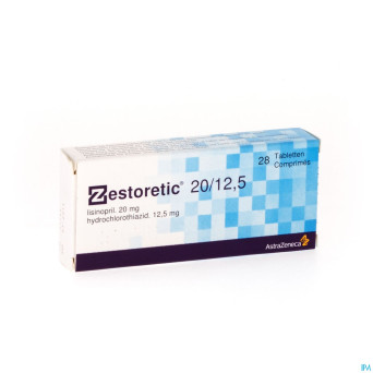 Zestoretic comp 28 x 20 mg/12,5 mg