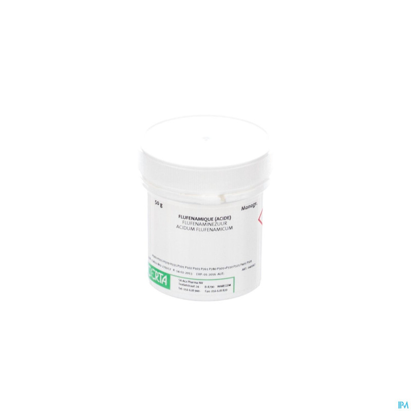 Acide flufenamique    50g aca