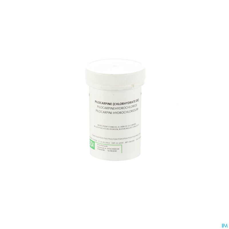 Pilocarpine hcl ph.eur    5g certa
