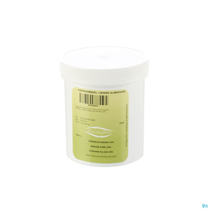 Badiane fruit poudre    100g pharmafl