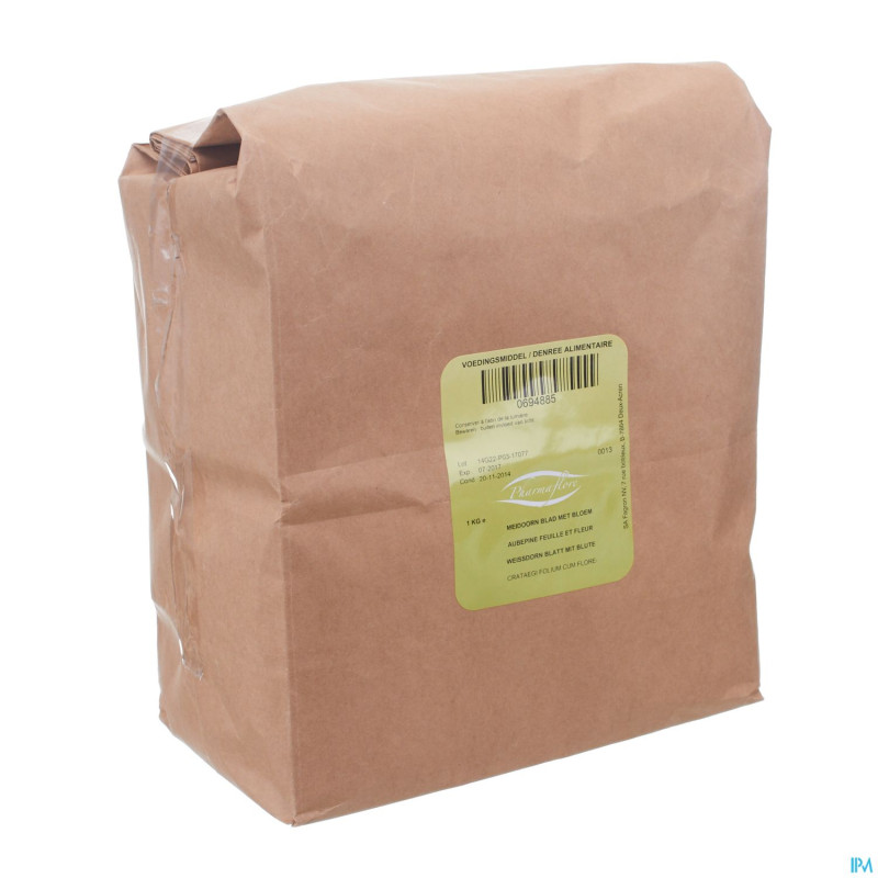 Aubepine feuille+fleur    1kg pharmafl