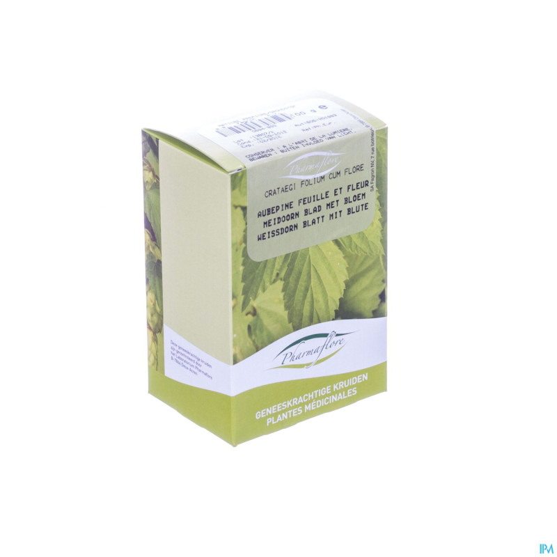 Aubepine feuille+fleur boite    100g fag