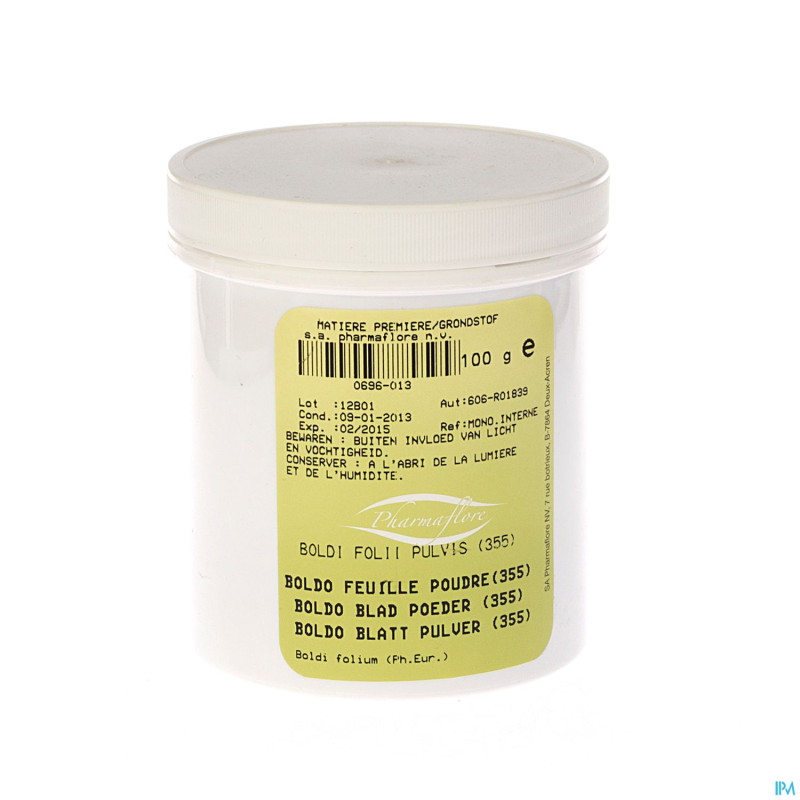 Boldo feuille poudre    100g fag