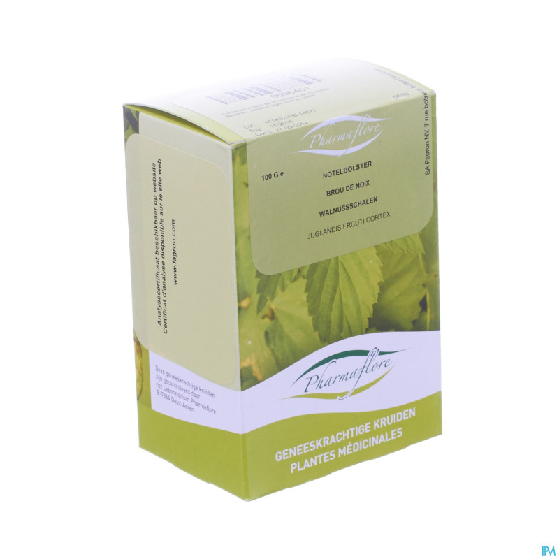 Brou de noix boite    100g pharmafl