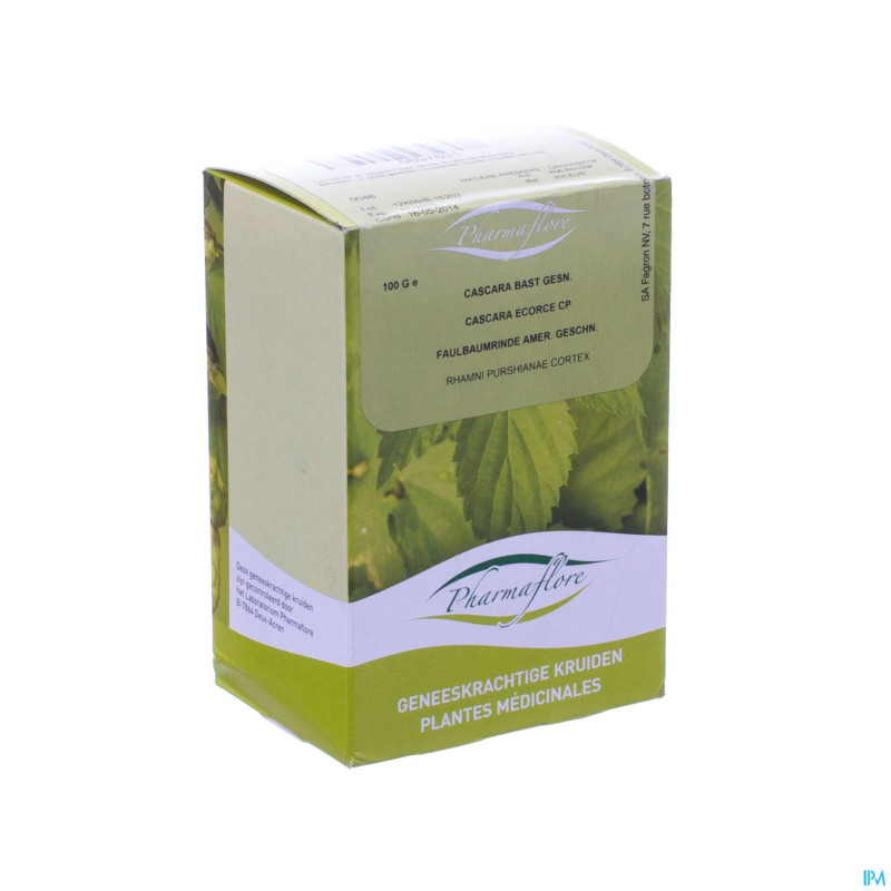 Cascara ecorce boite    100g pharmafl
