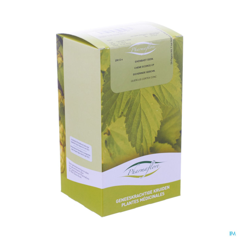 Chene ecorce boite    250g pharmafl