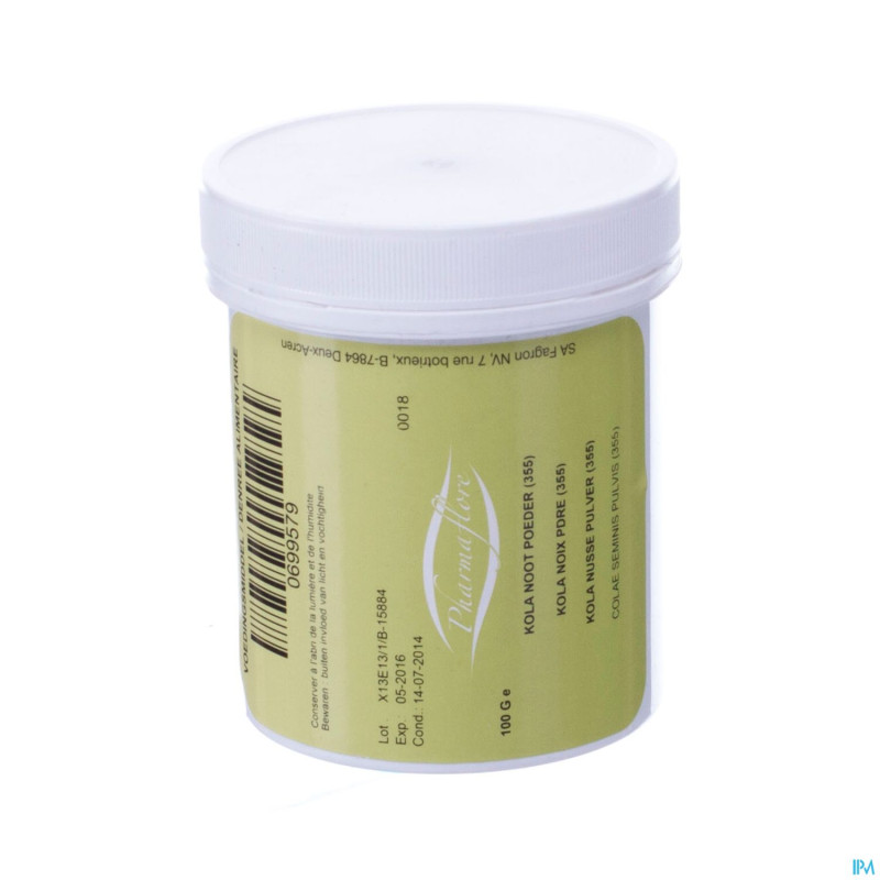Cola noix poudre    100g pharmafl