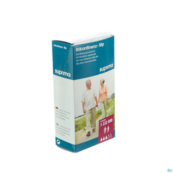 Suprima 1222 slip pvc/pes pressions cote blanc t50