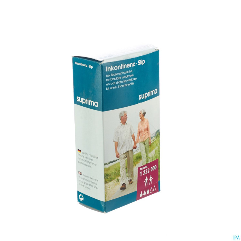 Suprima 1222 slip pvc/pes pressions cote blanc t50