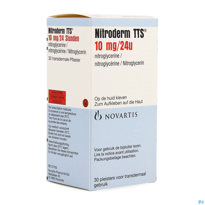 Nitroderm tts 10 systems 30