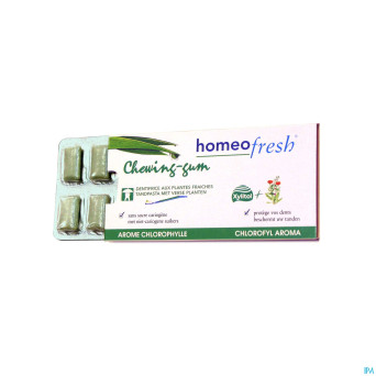 Homeofresh chew-gum bioactivum chloroph. ss  1x12
