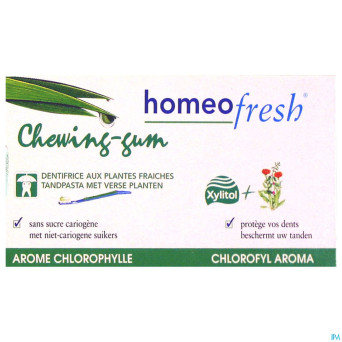 Homeofresh chew-gum bioactivum chloroph. ss  1x12