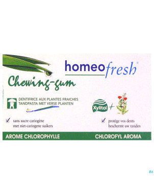 Homeofresh chew-gum bioactivum chloroph. ss  1x12
