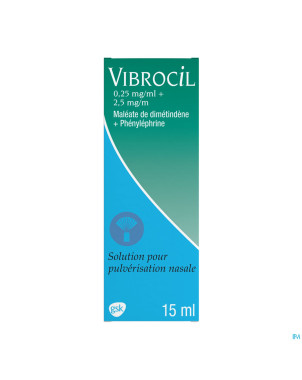Vibrocil spray microdoseur 15 ml