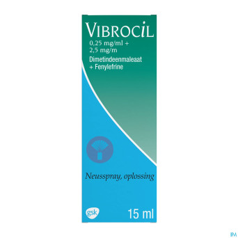 Vibrocil spray microdoseur 15 ml