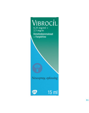 Vibrocil spray microdoseur 15 ml
